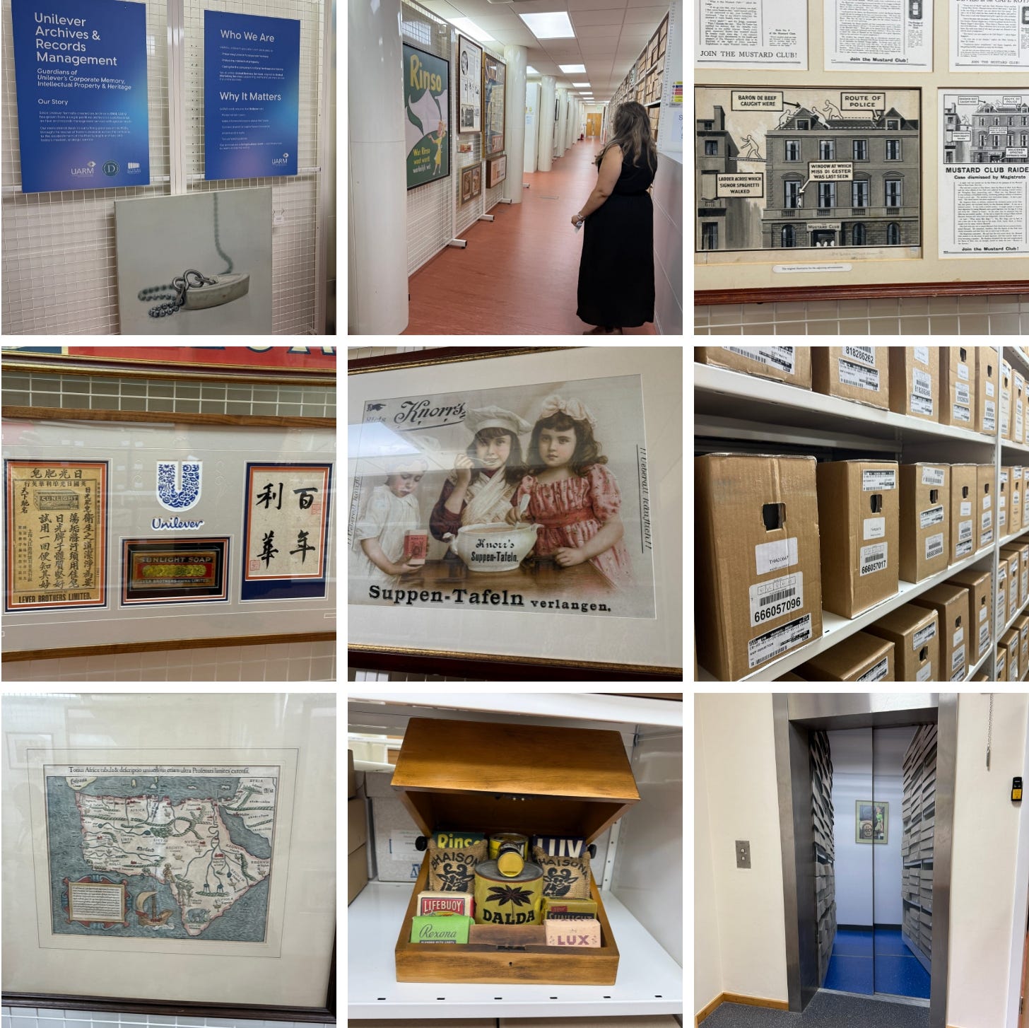 Images from archival visit