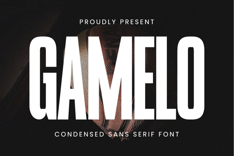 Gamelo Condensed Sans Serif