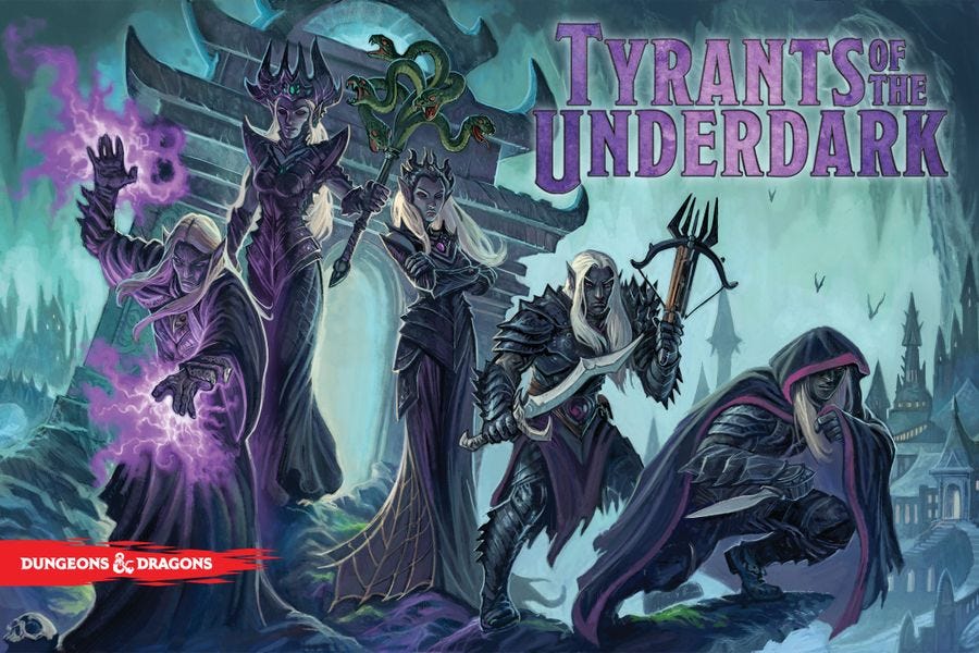 Tyrants of the Underdark, Wizards of the Coast/Gale Force Nine, 2016 — image not final