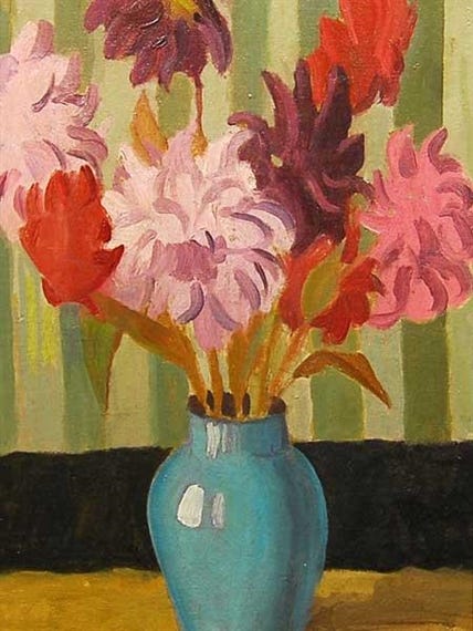 Still Life Flowers, 1938 - Gregoire Boonzaier