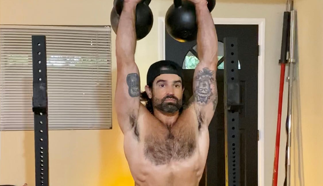 The Double Kettlebell Clean & Jerk