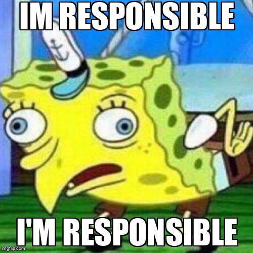 Mocking SpongeBob