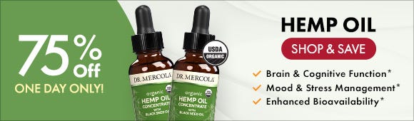 Get 75% Off on Organic Hemp Oil Get 75% Off on Organic Hemp Oil