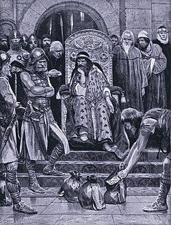 File:Richard Caton II Woodville - Paying Danegeld.jpg