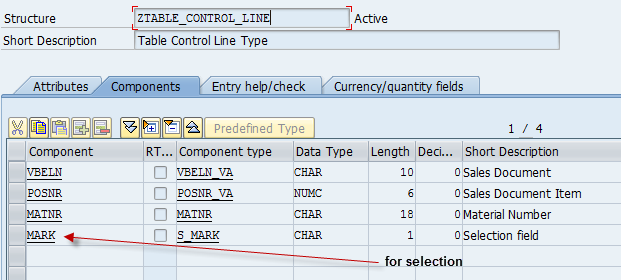 data-type-table-control-abap-example Create data type for table control
