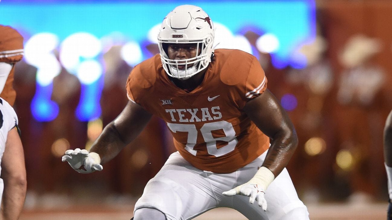 Texas tackle Kelvin Banks Jr. declares for 2025 NFL draft - ESPN