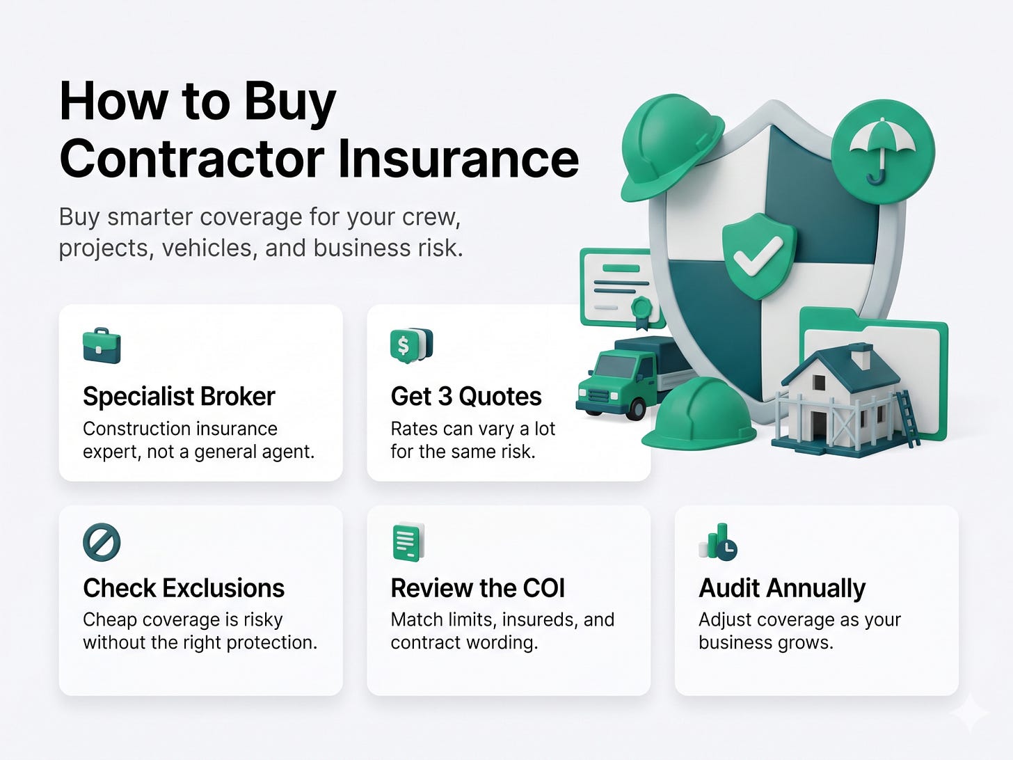 How to Buy Contractor Insurance How to Buy Contractor Insurance