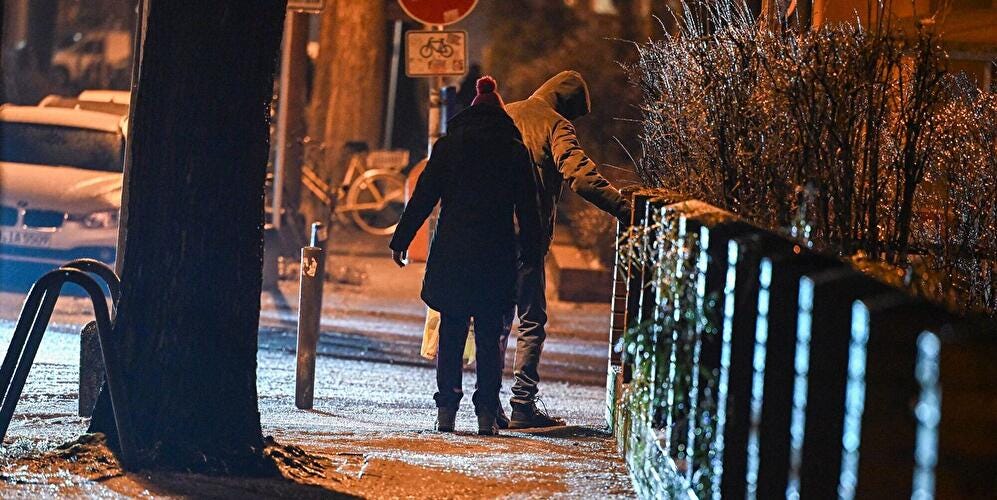 Winterwetter in Berlin