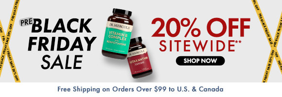 Pre-Black Friday Sale: 20% Off Sitewide**