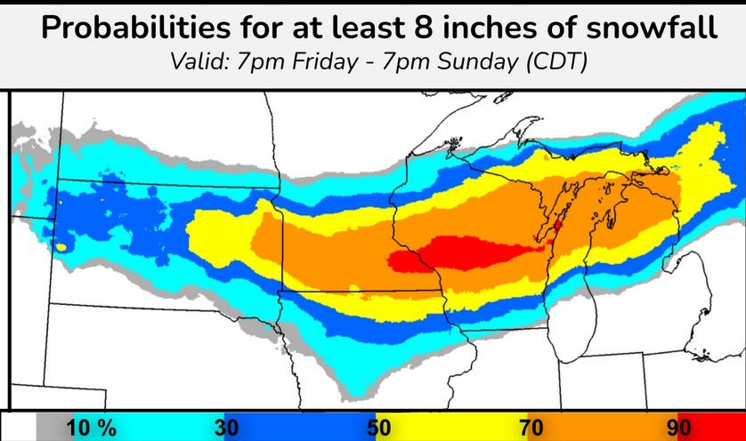 Heavy Snow, Strong Wind, Blowing and Drifting Snow, Tough Travel