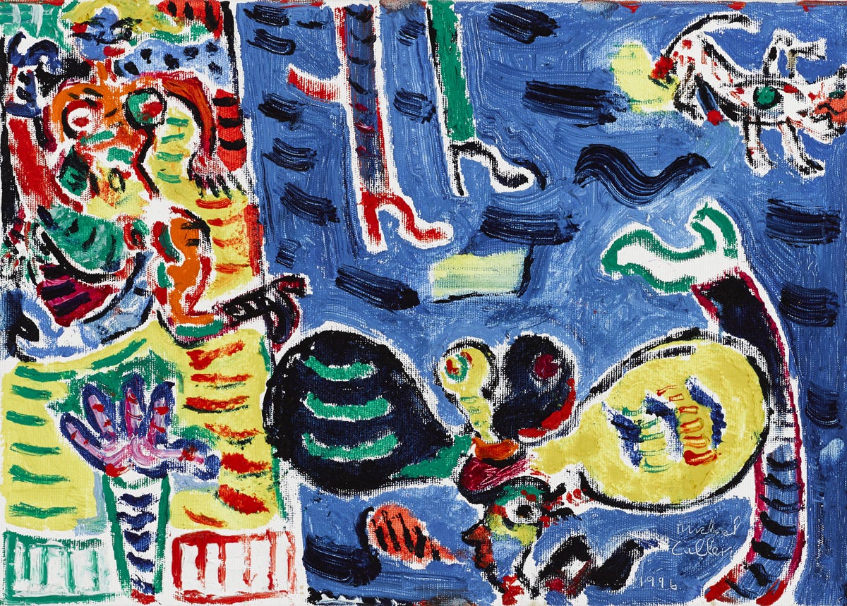 DANCING ON THE WILD SIDE, 1996 by Michael Cullen RHA (b.1946) RHA (b.1946) at Whyte's Auctions