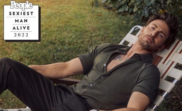 Chris Evans has been named People's Sexiest Man Alive