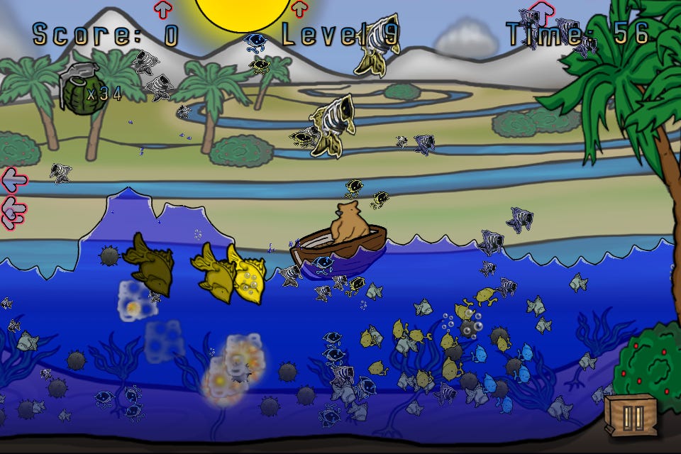 Grenade Fishing Screenshot Grenade Fishing Screenshot