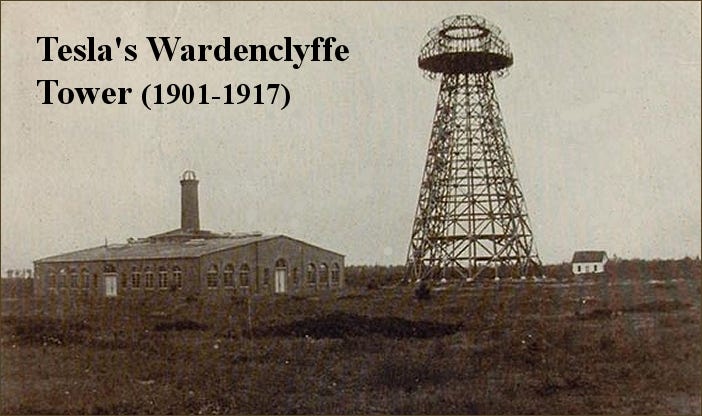 Tesla's Wardenclyffe Tower Project: 1901