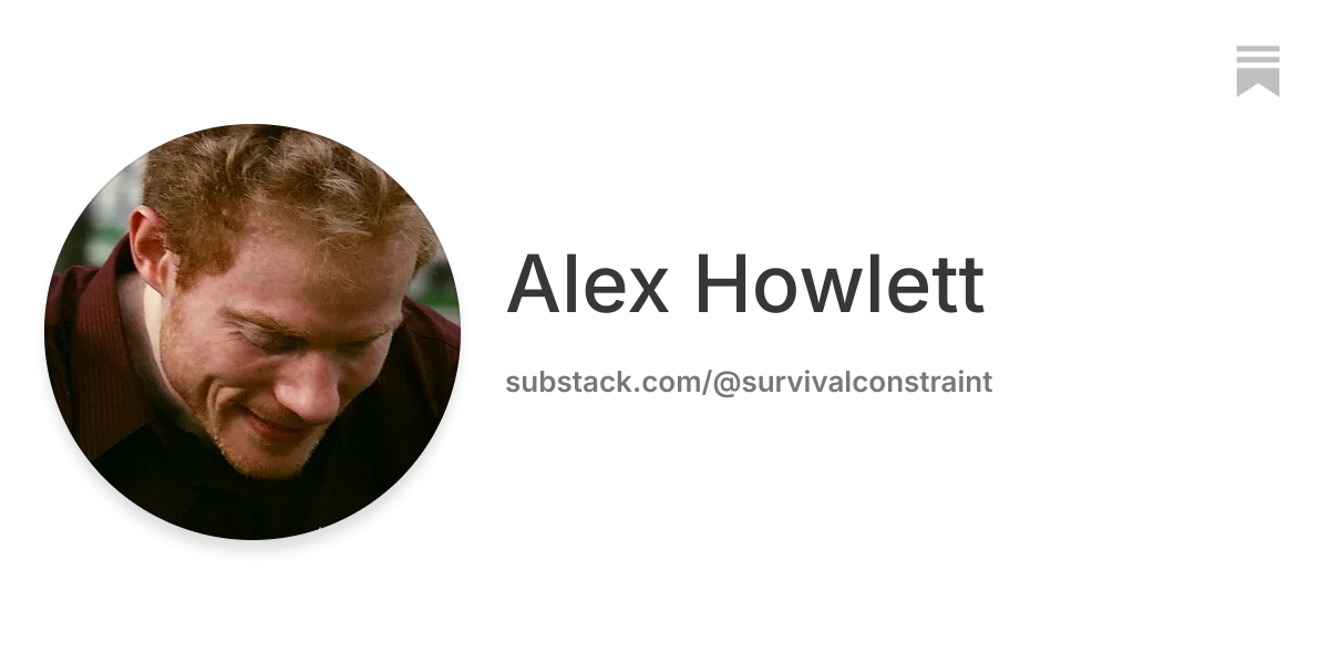 Alex Howlett | Substack