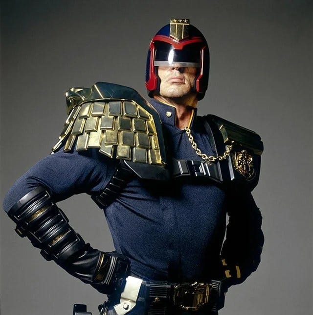 Alex Garland's DREDD is just a little bit...fascist?