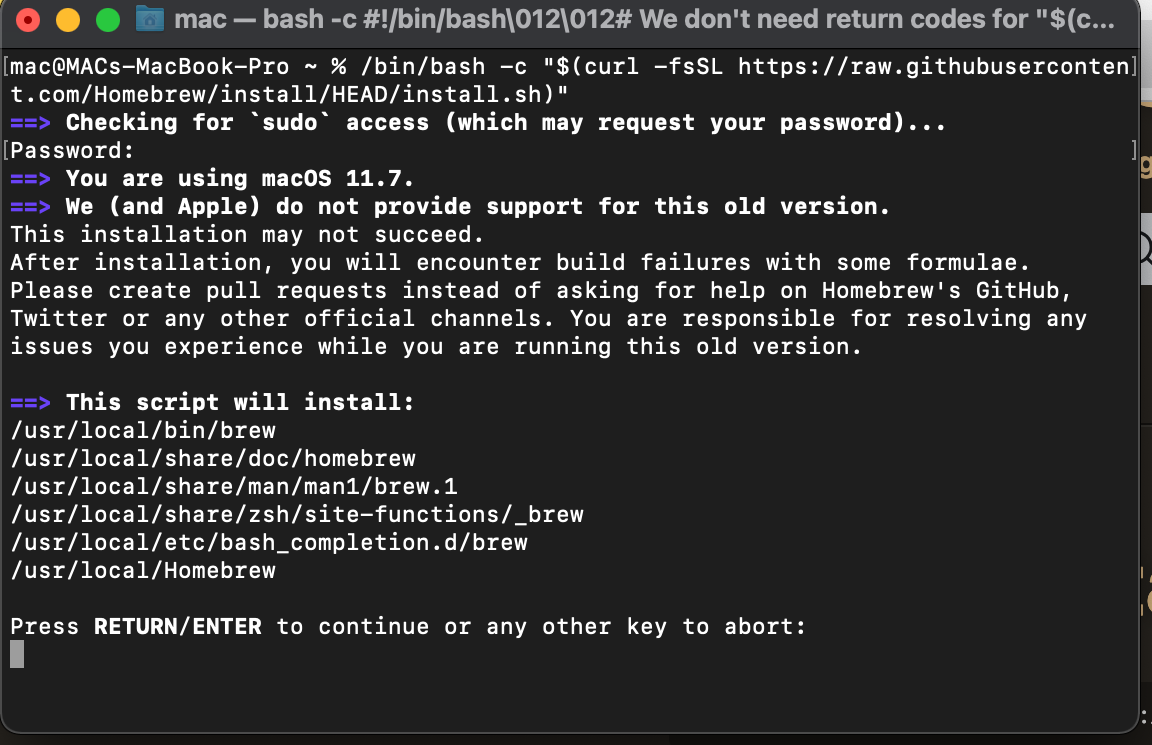 install homebrew in 2025