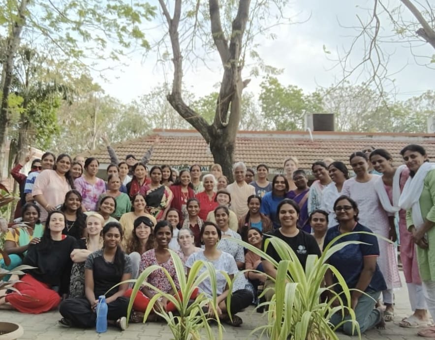 Image of my batch at the Vippasana Meditation Center Image of my batch at the Vippasana Meditation Center