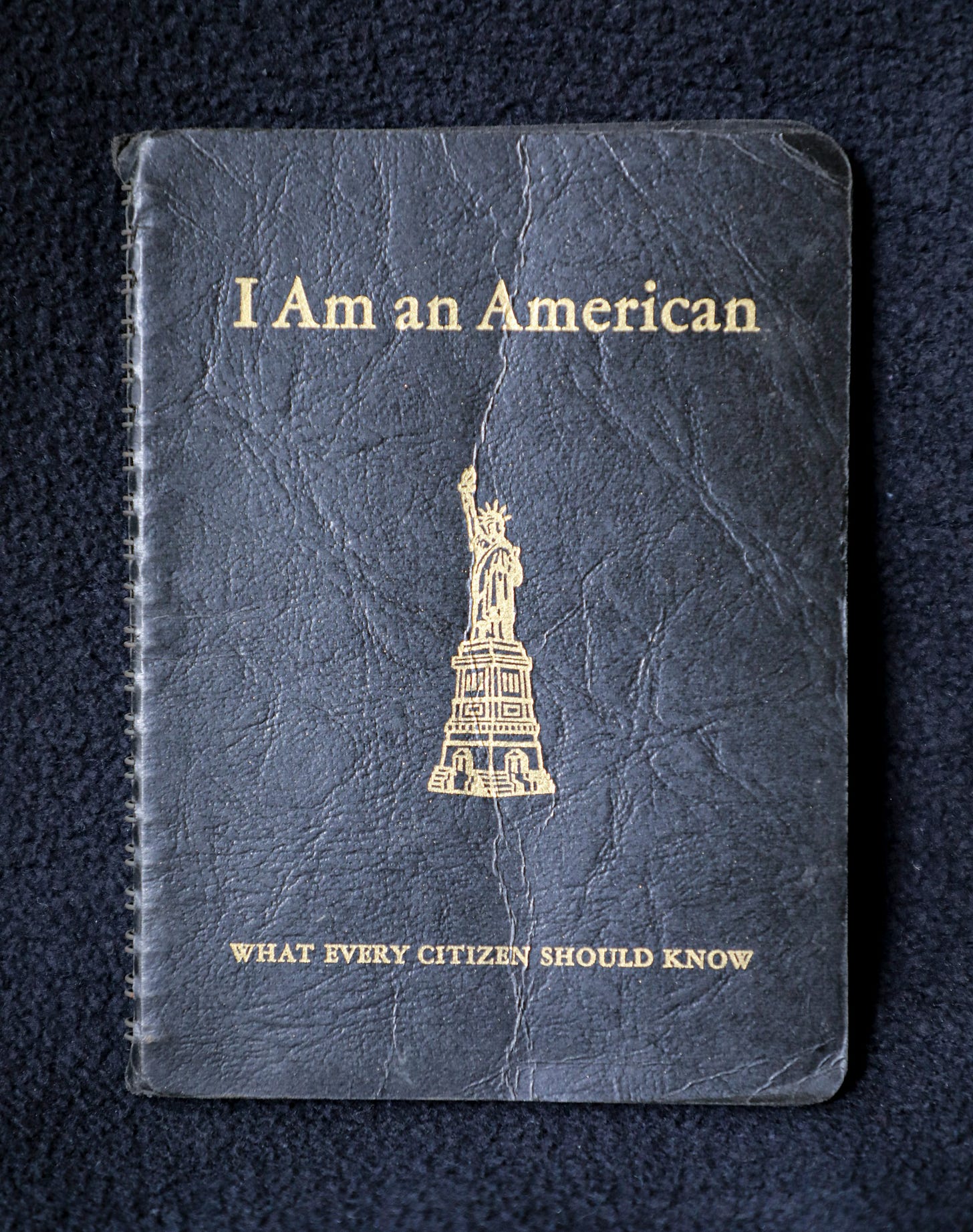 a passport with the statue of liberty on it a passport with the statue of liberty on it