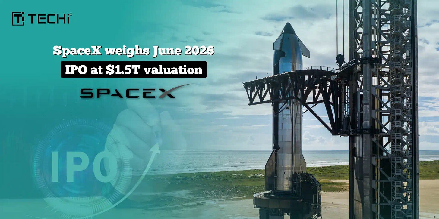 SpaceX Eyes Record-Breaking $1.5 Trillion IPO in June 2026 – Potential  Largest in History