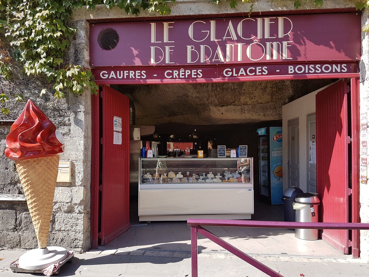 LE GLACIER DE BRANTÔME, Ville de Brantôme en Périgord - Restaurant Avis,  Numéro de Téléphone & Photos - Tripadvisor