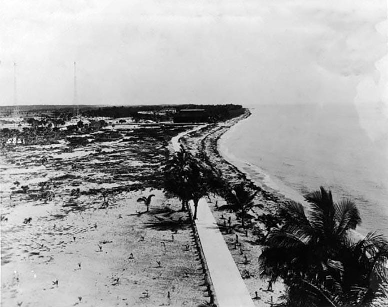 Figure 1: The future Miami Beach in 1910. Courtesy of HistoryMiami Museum.