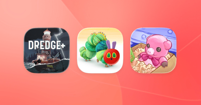 Apple Arcade adds award-winning hits 'DREDGE+,' 'Unpacking+,' and 'My Very Hungry Caterpillar+' to its growing catalog