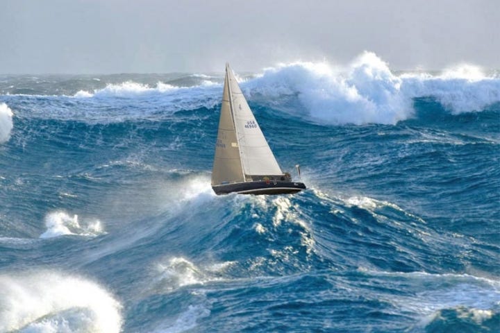 Sailing the Mediterranean with Richard