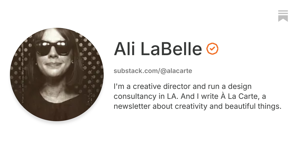 Ali LaBelle | Substack