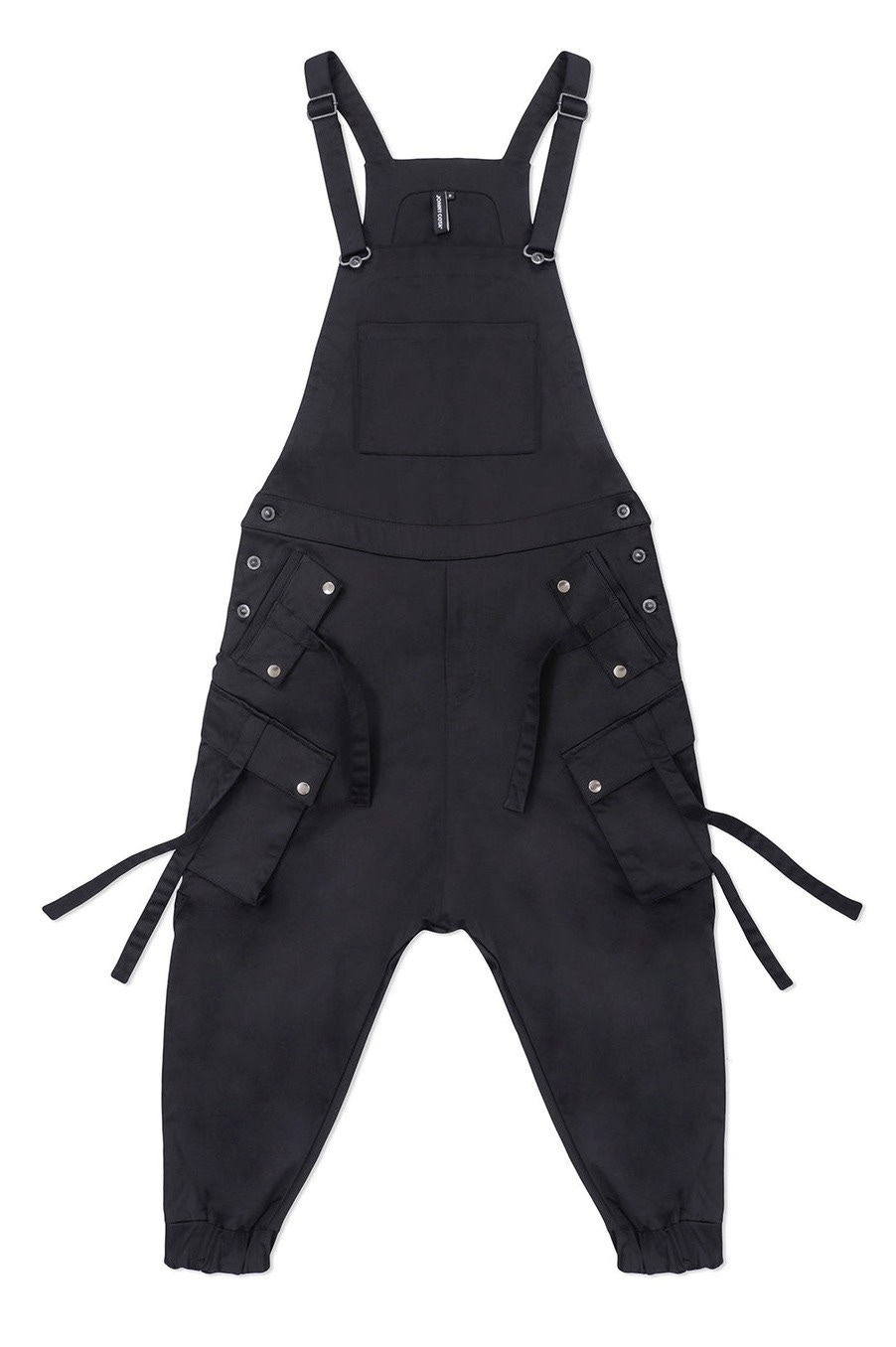 CARGO OVERALLS IN BLACK