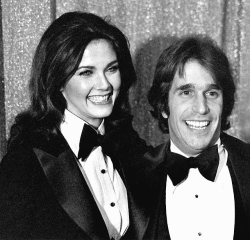 Lynda Carter and Henry Winkler Goncharov | rmrk.st | Remarkist Lynda Carter and Henry Winkler Goncharov | rmrk.st | Remarkist