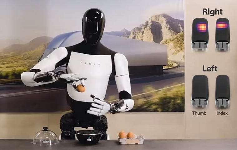 perplexity.ai Tesla Bot Optimus Gen 2