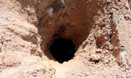 A hole in the ground

AI-generated content may be incorrect.