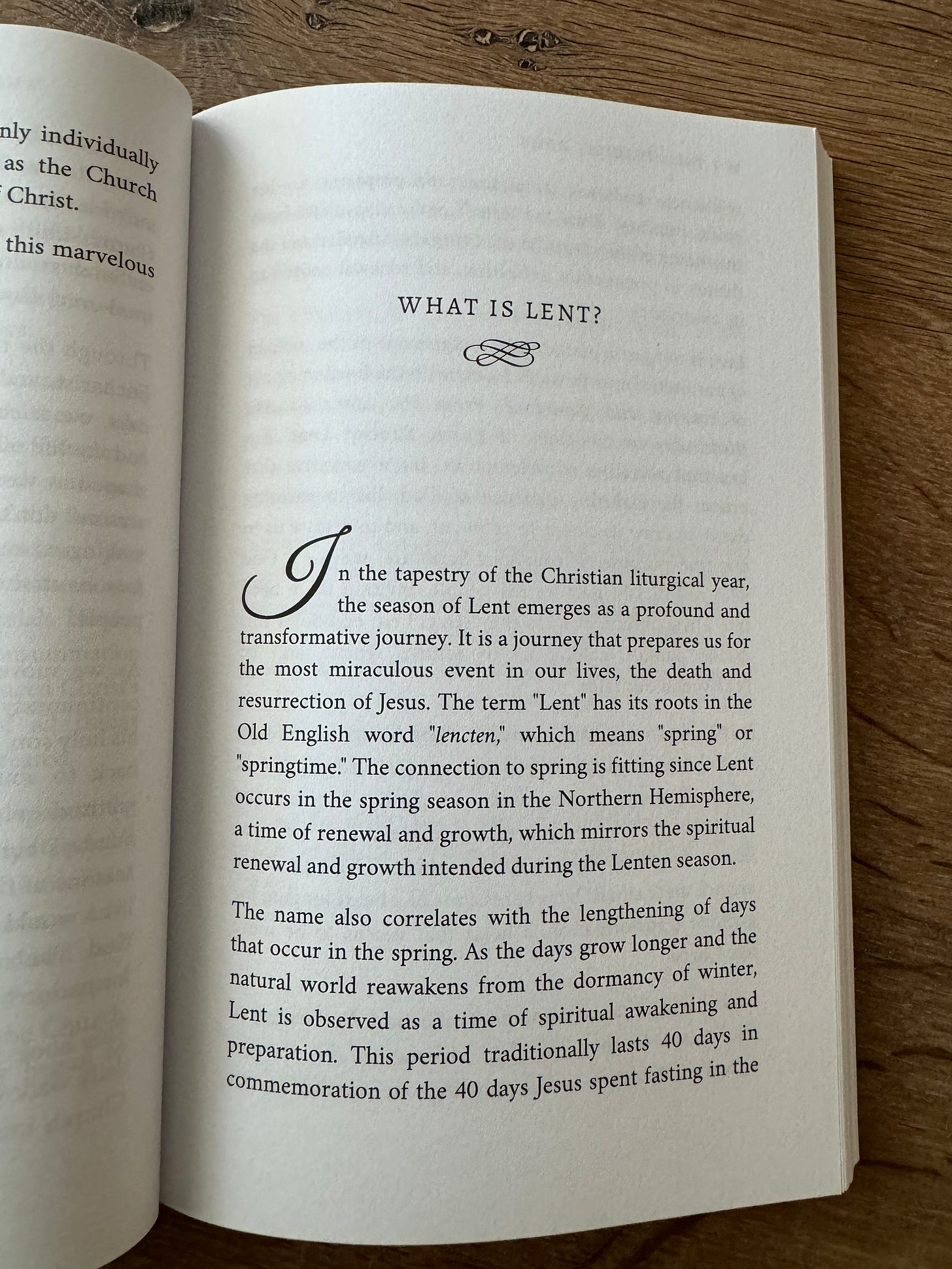 Inside the book