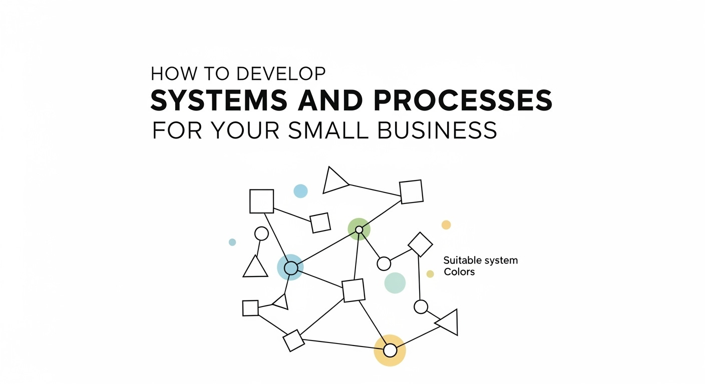 How to Develop Systems and Processes for Your Small Business