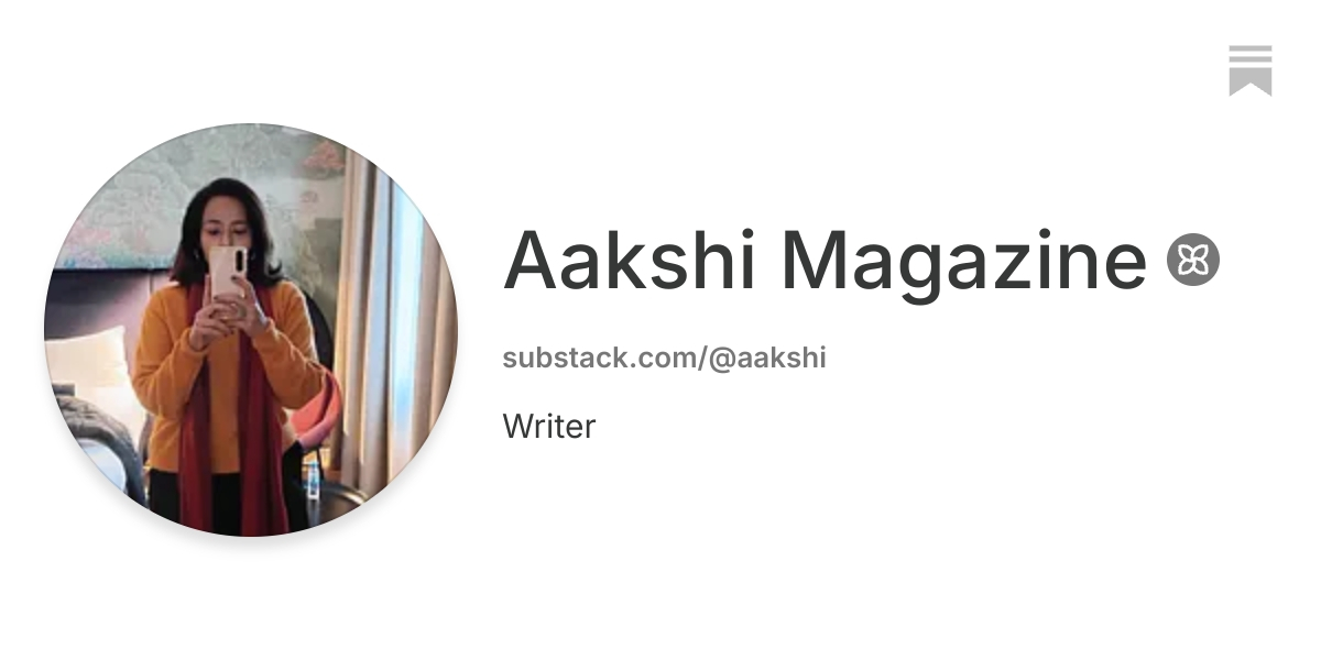 Aakshi Magazine | Substack