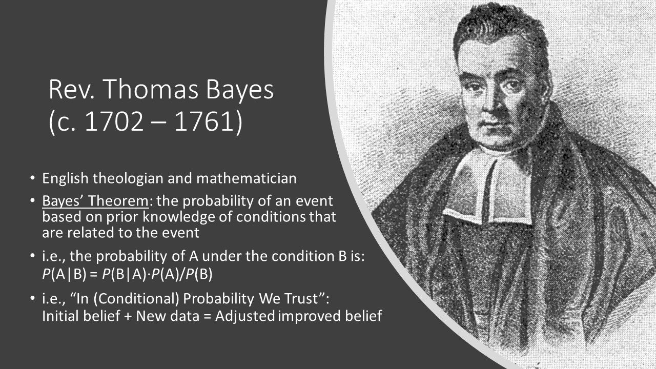 In Probability We Trust