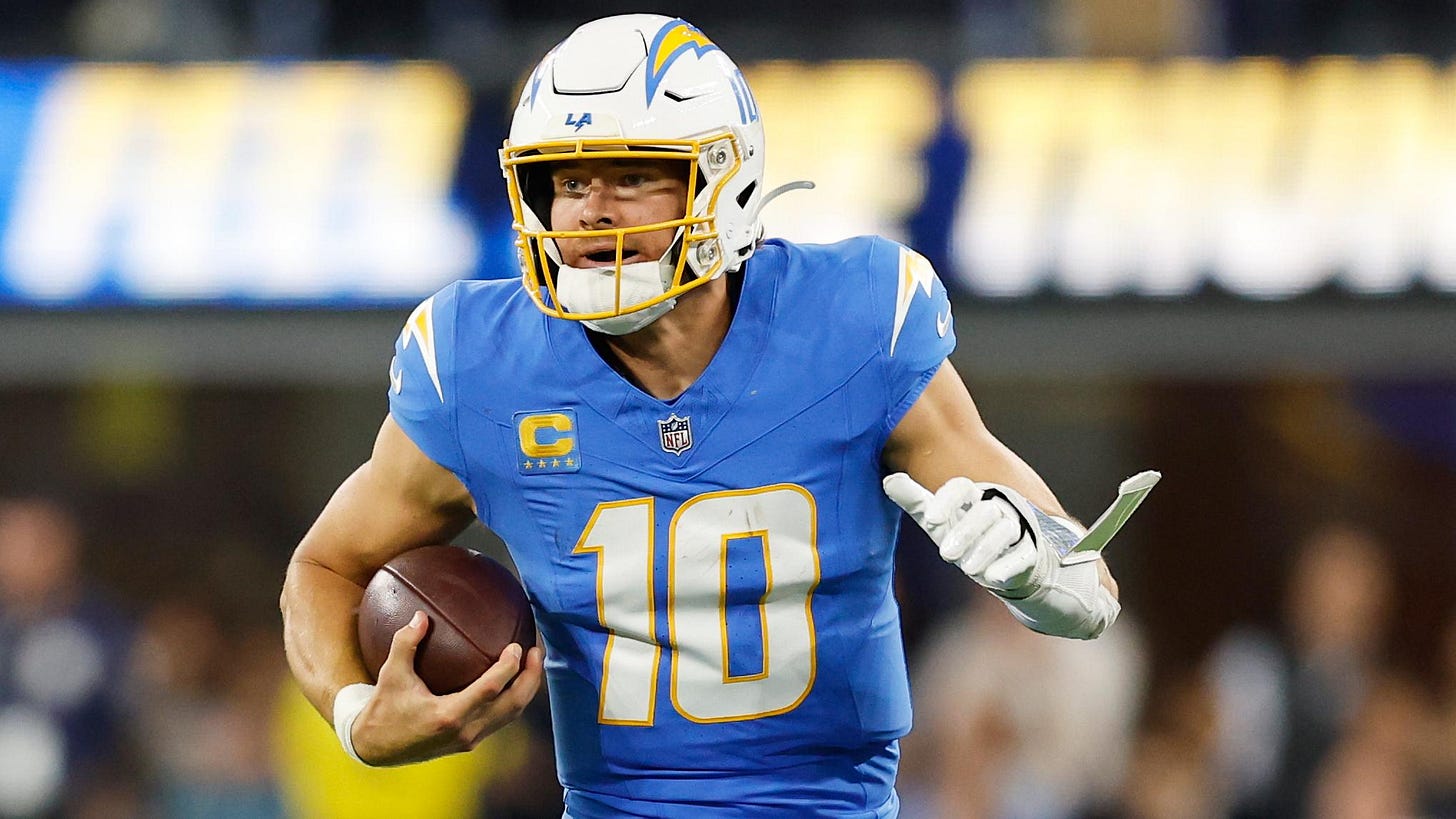 Justin Herbert Praised as 'Superhero' By Chargers' Harbaugh After Win vs.  Eagles