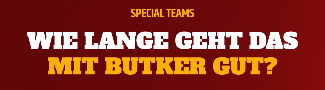 Harrison Butker: Wie lange geht das noch gut? Harrison Butker: Wie lange geht das noch gut?
