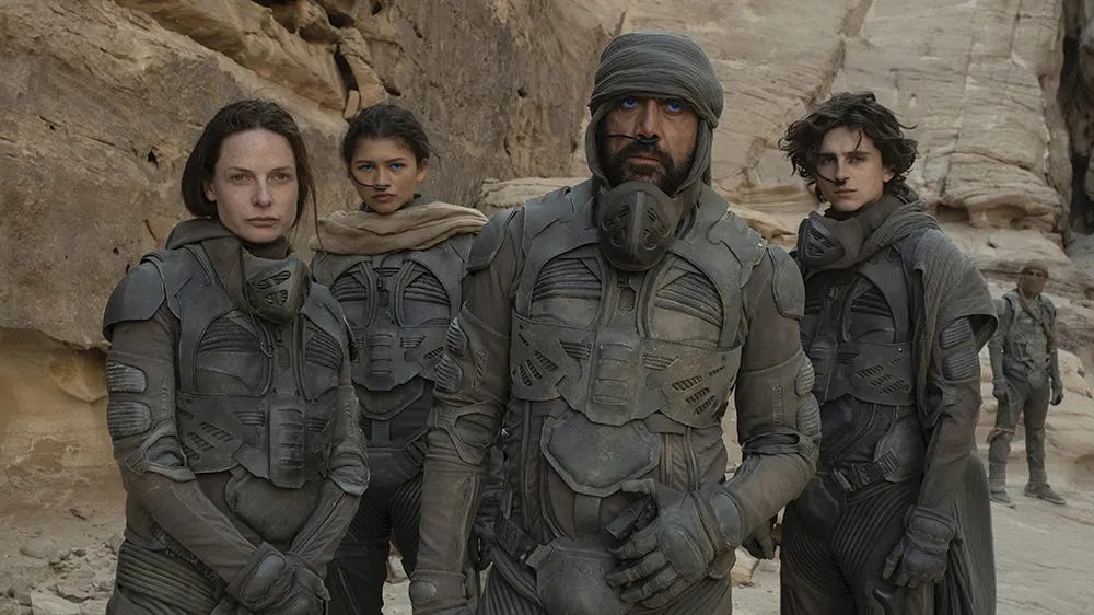 Dune Part 2 fremen nose things
