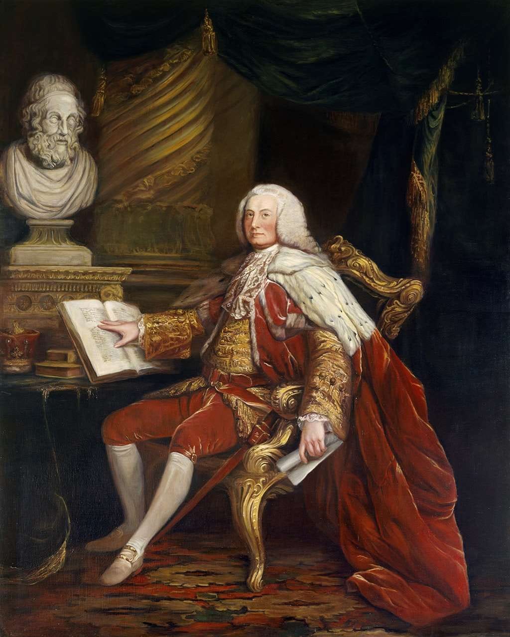Lord Mansfield in 1775, by David Martin