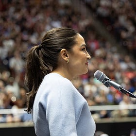 Split Screen: Alexandria Ocasio-Cortez reclaims the frame