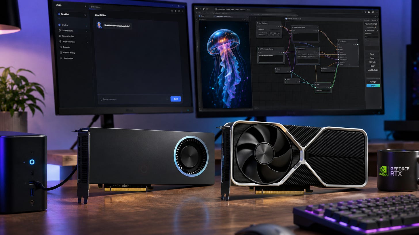 RTX 5060 Ti or Arc Pro B60? The better Windows AI GPU RTX 5060 Ti or Arc Pro B60? The better Windows AI GPU