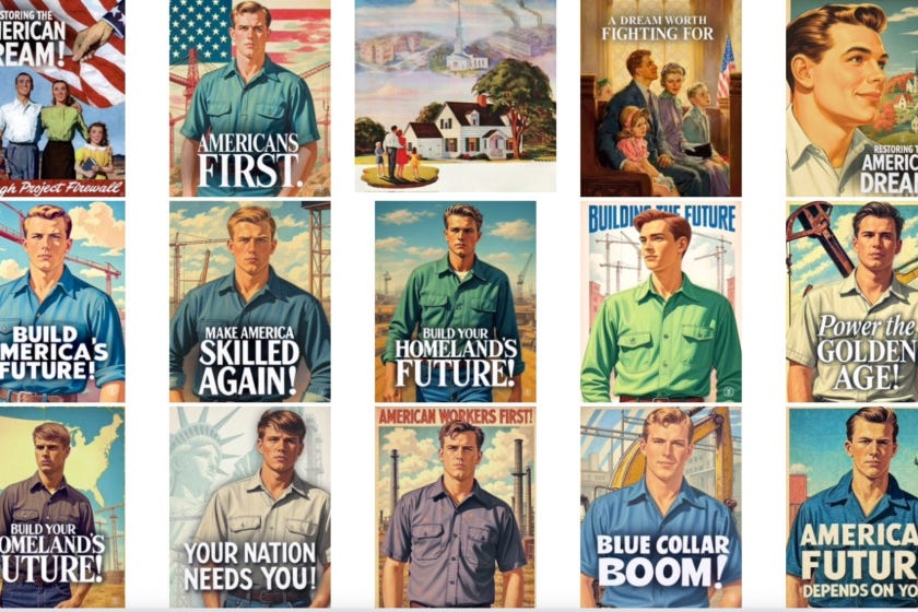 Images tweeted by the U.S Department of Labor over the past few months.