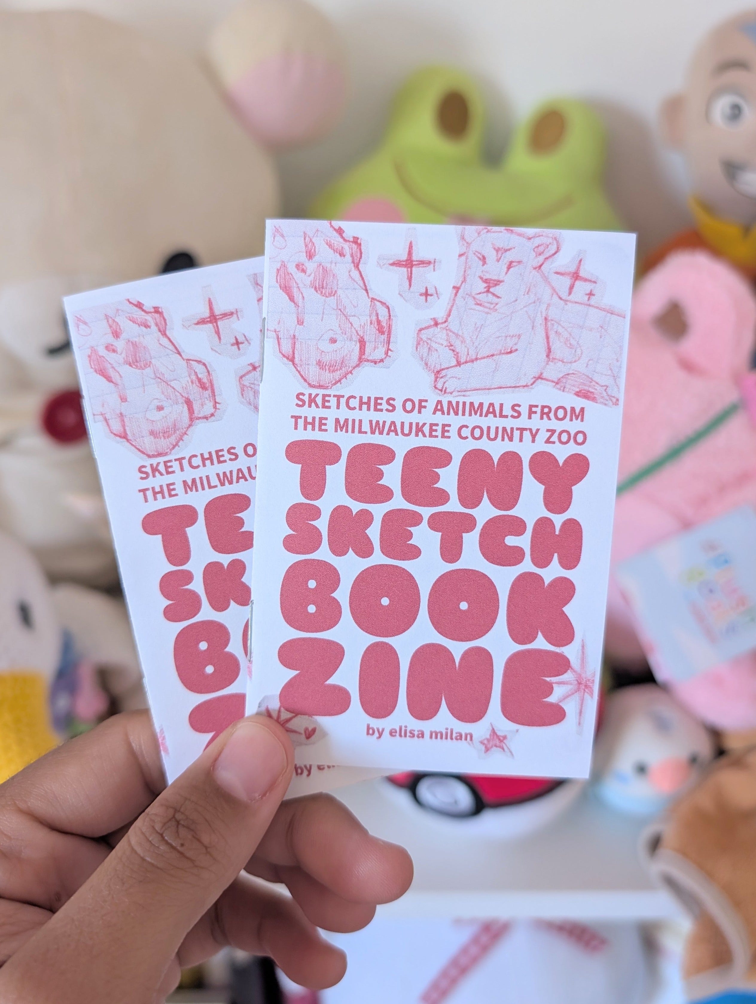 no clark kent but i do have a sketchbook mini zine 👍
