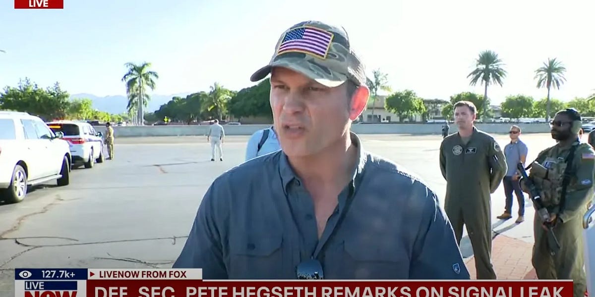 Hegseth Announces 'Operation Normal-Sized Wanglet,' It's A WAR Thing, You Wouldn't Understand