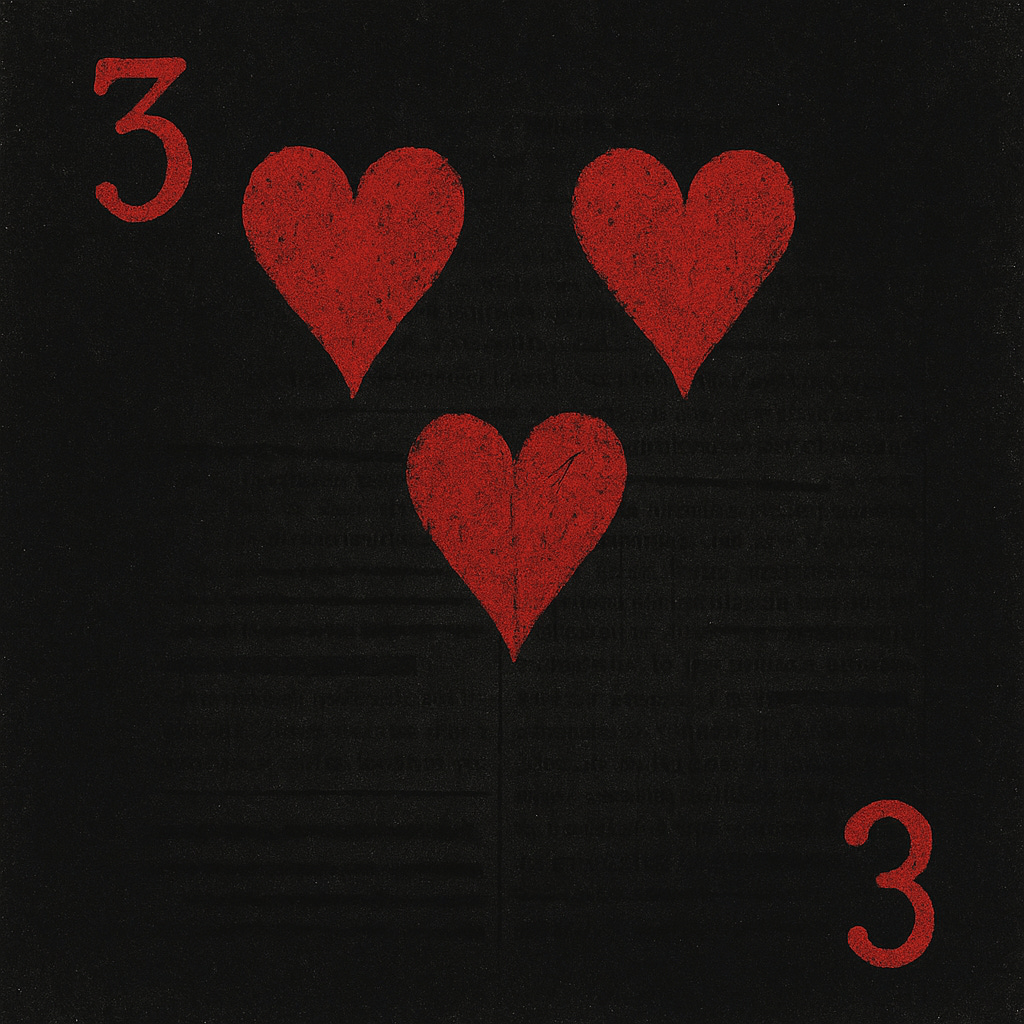 3 of hearts 3 of hearts