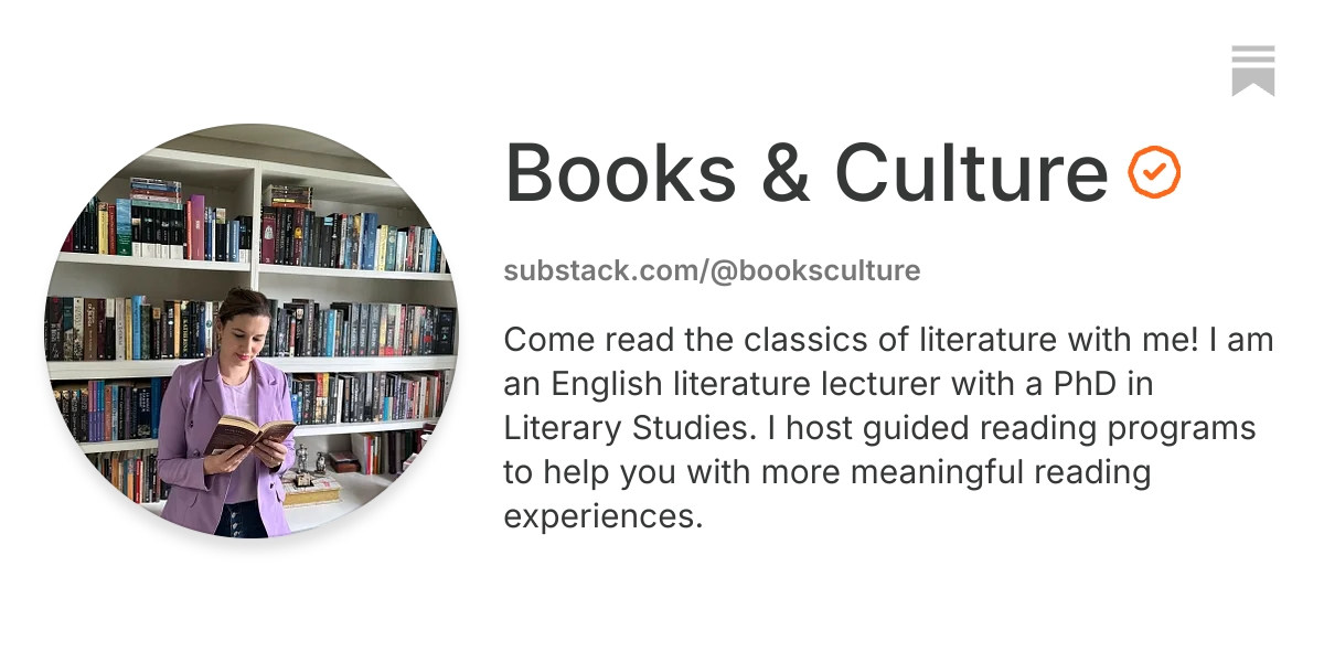 Books & Culture | Substack