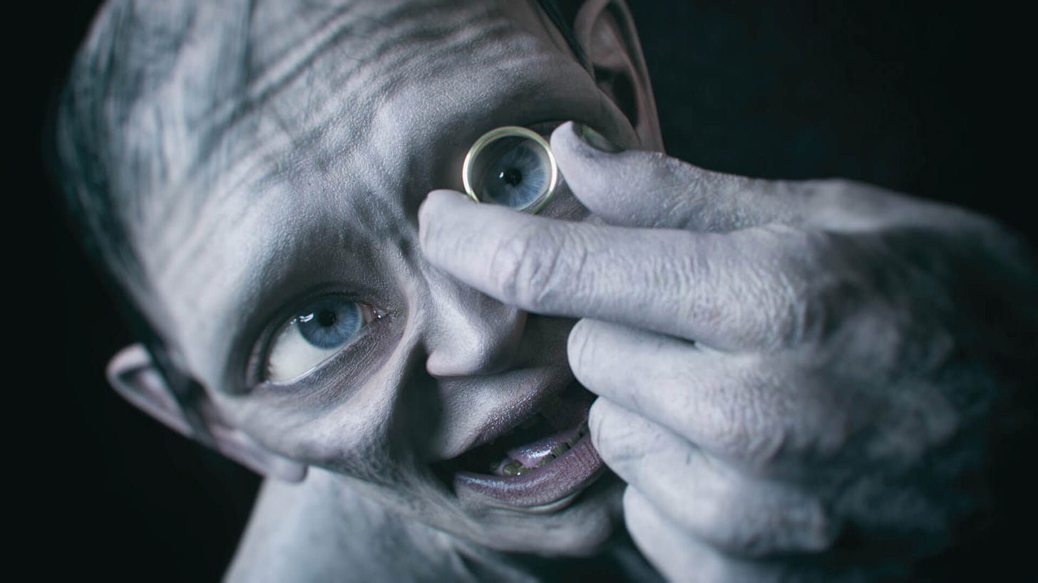 Gollum 2 3D Wallpaper by MoxiePop | RenderHub Wallpapers Gollum 2 3D Wallpaper by MoxiePop | RenderHub Wallpapers