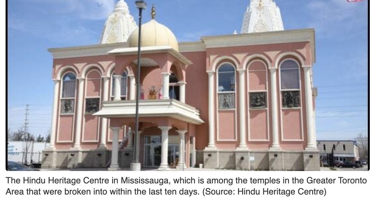 The Continued Desecration of Hindu Temples
